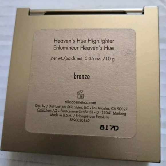 Stila Heaven's Hue Highlighter Enlumineur Heaven's Hue Bronze 0.35 oz/10 g - Picture 2 of 7